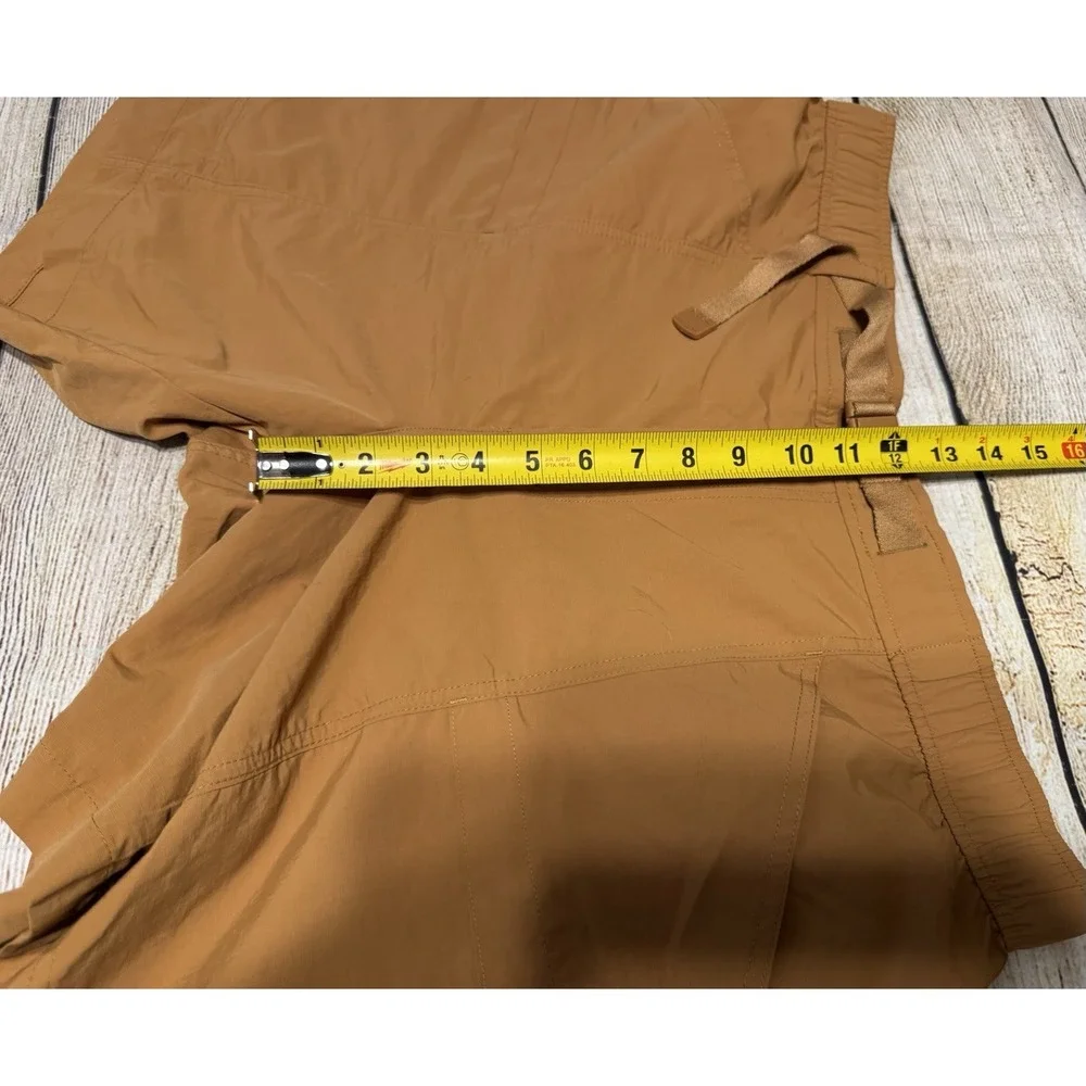 NWT Eddie Bauer Rip Stop Tech Shorts Brown Sugar Sz XL New with $70 Tag GTub31